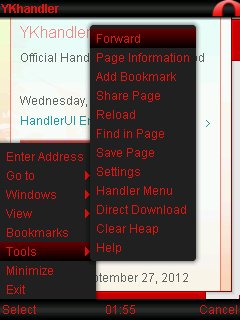 Opera Mini 4.4 HandlerUI 2.0.8