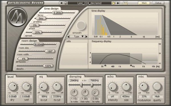 ArtsAcoustic.Reverb.v1.6.0.15.Incl.Patch