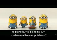 Banana and Potato Song with Subtitled Lyrics (Despicable Me 2