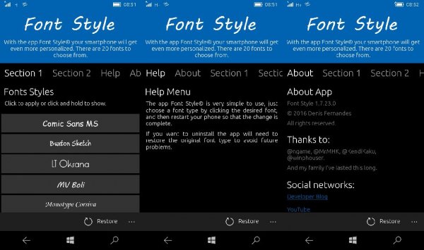 Font Style 1.7.23.0 ARM Release