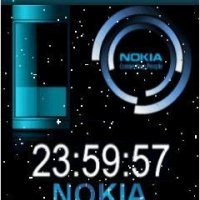 blue nokia