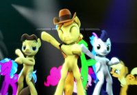 MLP Pony dance club