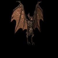 animated 3d bat