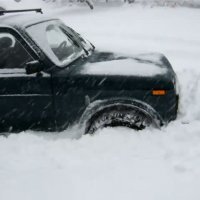 NIVA 4x4 in winter