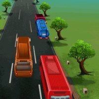 Red Bus Express 3D-360x640