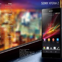 SONY XPERIA Z calendar