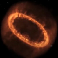 Пример останков сверхновой SN 1987A