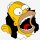 84879-homer-maggie-art-bart-smiley-simpson