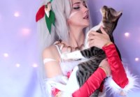 -Mini video of my Snow Bunny Nidalee- (Leagu