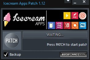 Patch for Icecream PDF Editor Pro v2.52 (PASS=5555)