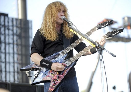 Megadeth singer and guitarist Dave Musta