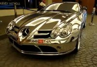 Mercedes SLR - chrome