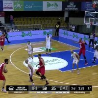 Iran 95 : 52 Qatar - FIBA Asia Cup 2021