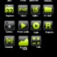 tema iPhone verde