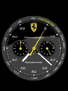 ferrari clock