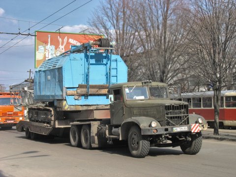 KrAZ-258B in Dnipropetrovsk