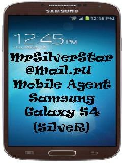 Mobile Agent Samsung Galaxy S4(SilveR)