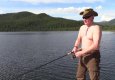 Путин на рыбалке в Тыве