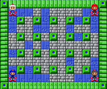 Bomberman Deluxe. The duel (2)