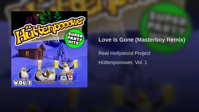 Real Hollywood Project - Love Is Gone (Masterboy Remix)