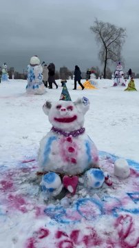 Состояние: снеговики с фестиваля в Новосибирске так мы и в