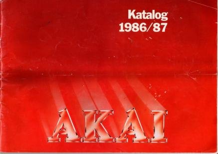 87 Akai Audio Video Katalog