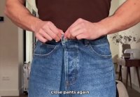 How to fix too loose pants in seconds