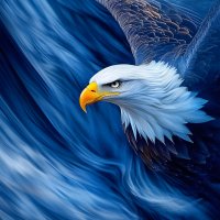 Blue-big-eagle-art-style-101224