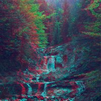 anaglyph-mountain-green-nature-art-iphone-8-plus-wallpaper-il