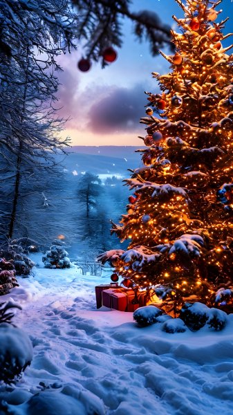 Christmas-tree-decorated-winter-snow-101224