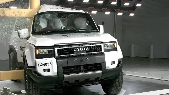 ANCAP safety & crash testing a Toyota Prado