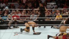 Seth Rollins Curb Stomp