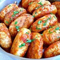 Котлеты из фарша и кабачков