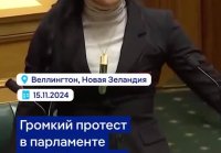 Громкий протест в парламенте Новой Зеландии