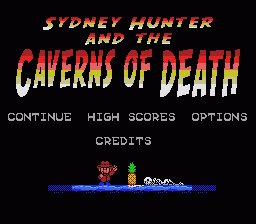 Sydney Hunter and the Caverns of Death