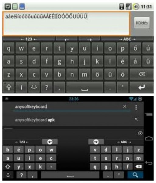 AnySoft Keyboard mod