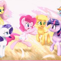 my-little-pony-mlp-art-mane-6-559135