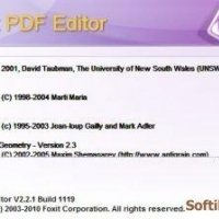 Foxit PDF Editor 2.2.1 Build 1119