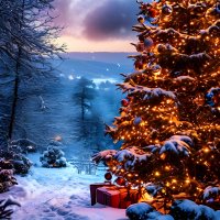 Christmas-tree-decorated-winter-snow-101224