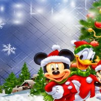 Mickeys Christmas-wallpaper-9407488