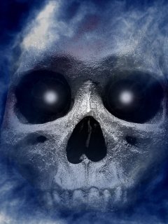 Blue Skull