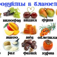 продукты в благости