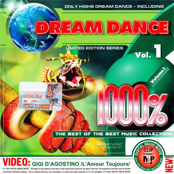 VA - 1000% Dream Dance (2001, CD) Vol.1