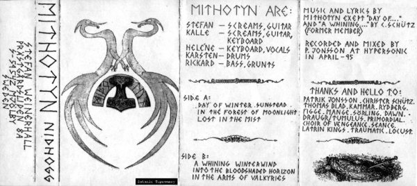 Mithotyn - Day Of Winter Sunstead