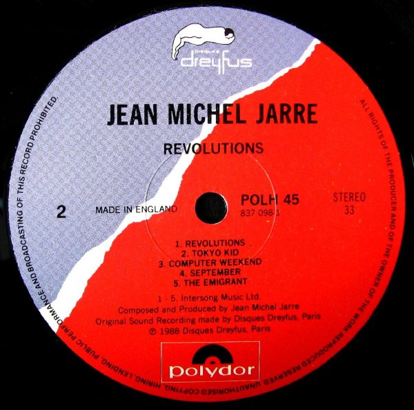 Jean Michel Jarre - Revolutions