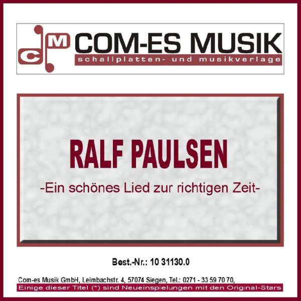 Ralf Paulsen - Bonanza