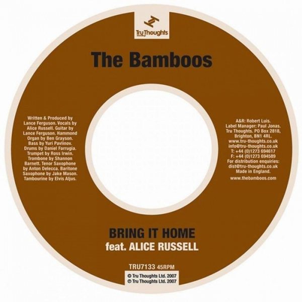 The Bamboos feat. Alice Russel - Bring it Home