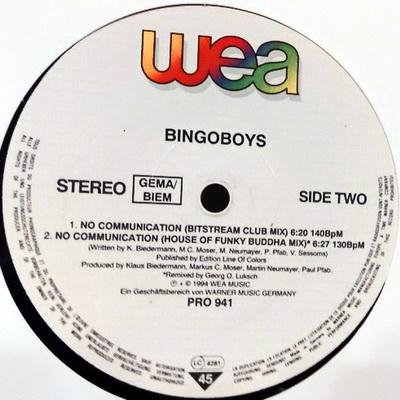 Bingoboys - No Communication (Bitstream Club Mix)