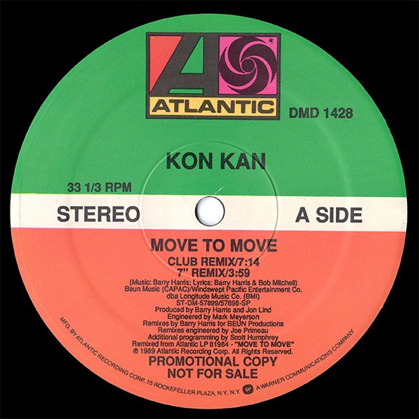 Kon Kan - Move To Move (Club Remix)