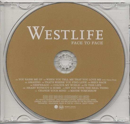 Westlife Featuring Diana Ross - When You Tell Me That You Love Me